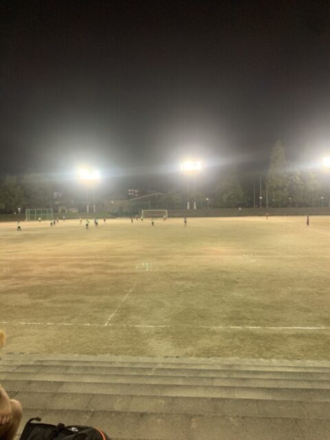 からのナイター⚽️