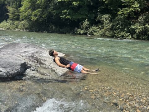 板取川キャンプ！